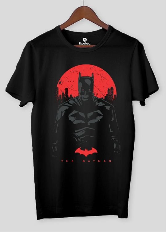 Batman Black Half Sleeve T Shirt